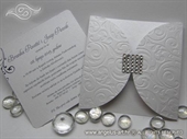 Wedding invitation - Square Crystal Diva