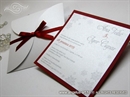Wedding invitation - Red Winter Beauty
