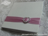 booklet as a wedding rings pad