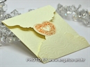 Wedding invitation - Cream Heart Mini Beauty