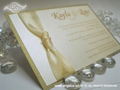 Wedding invitation - Lovely ina Cream 2