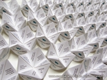 origami fortune teller wedding invitation