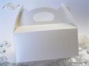 Bijela perlasta kutija za kolače
