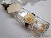 Pozivnica za vjenčanje Poruka u boci - Krem smeđa ruža