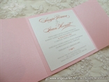 Pink Classic Lace Invitation