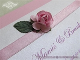 roza pozivnica s ružom detalj