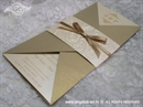 Pozivnica za vjenčanje Gold Letter